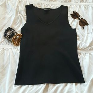 Ann Taylor LOFT Petite XXSP black vest